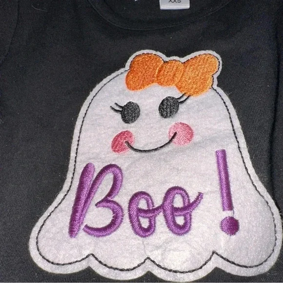 Boo Orange Tutu Dress Size XXS (12-18m) - Picture 4 of 5